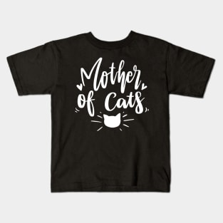 Mother Of Cats Kids T-Shirt